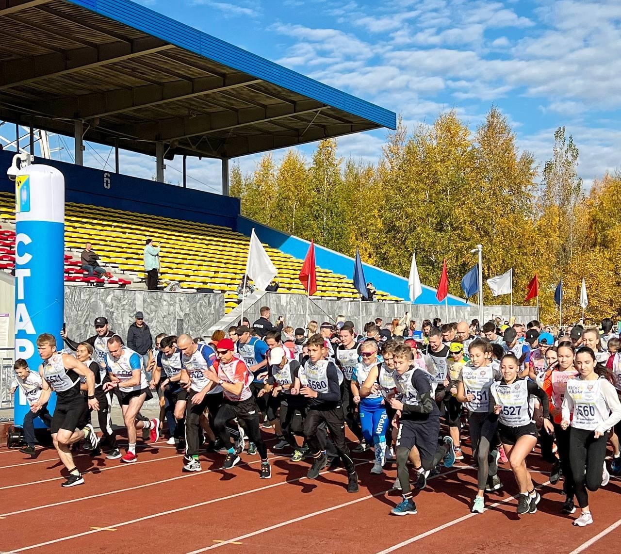 Праздник "Здоровье" и «Всероссийский день бега  «КРОСС НАЦИИ-2023» состоится в Нижневартовске